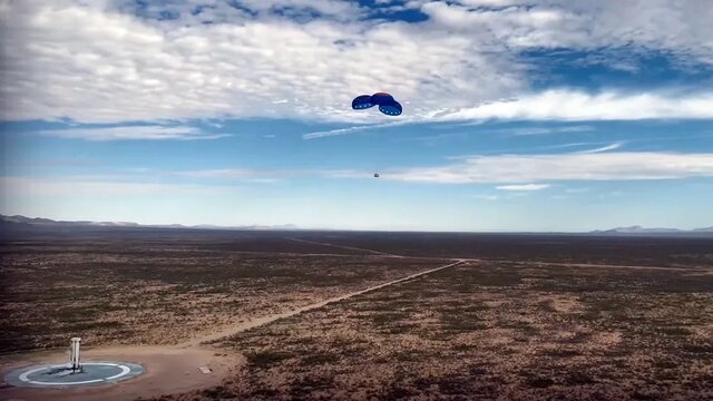 «بلو اوریجین» ۶ گردشگر فضایی را به سفر زیرمداری فرستاد