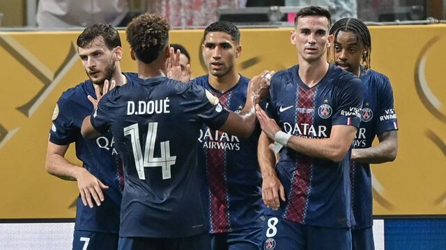 خلاصه بازی پاریسنژرمن ۴ - ۰ اینترمیامی خلاصه بازی پاریسنژرمن ۴ - ۰ اینترمیامی