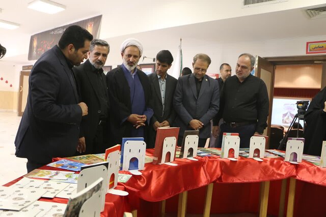برپایی  تکیه کتاب در سمنان