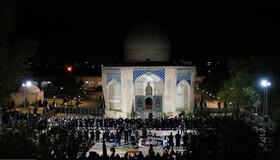 بقعه تاریخی شیخ جبرائیل کلخوران اردبیل میزبان عزاداران حسینی شد