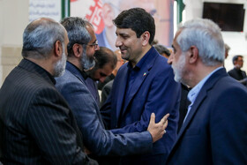 سید ستار هاشمی وزیر ارتباطات در مراسم ختم شهید دکتر محمدمهدی طهرانچی