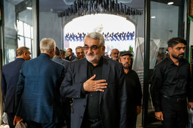 علاءالدین بروجردی در مراسم ختم شهید دکتر محمدمهدی طهرانچی