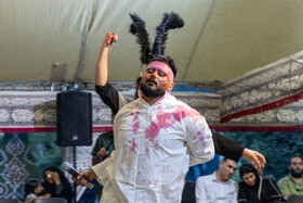 حال و هوای پنجمین شب سوگواری امام حسین (ع) در خیمه هنر