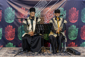 حال و هوای پنجمین شب سوگواری امام حسین (ع) در خیمه هنر