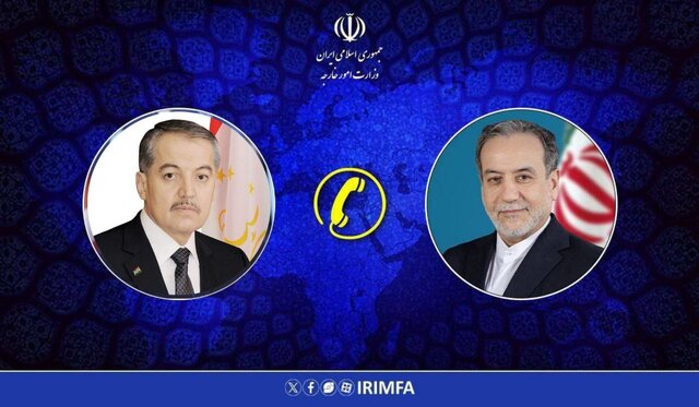 رایزنی تلفنی وزیران امور خارجه ایران و تاجیکستان وزیر خارجه تاجیکستان: باور داریم ملت ایران، دوره کنونی را نیز با اقتدار پشت سر میگذارد