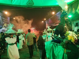 مردم پیشوا در شب حضرت قاسم (ع) حماسه وفاداری نوجوان کربلا را بازخوانی کردند