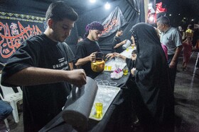 شور حال محرم در ساری