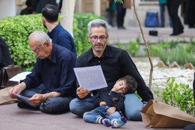 عزاداری در خانه تاریخی شیخ‌الاسلام - اصفهان