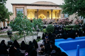 عزاداری در خانه تاریخی شیخ‌الاسلام - اصفهان
