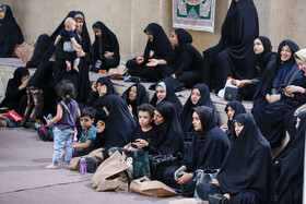 عزاداری در خانه تاریخی شیخ‌الاسلام - اصفهان