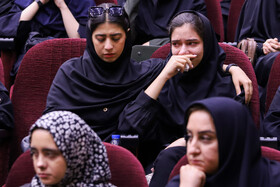 مراسم یادبود سیده‌فاطمه صدیقی صابر و شهدای امدادگر هلال‌احمر - اصفهان