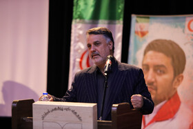 سخنرانی مسعود حبیبی، معاون فرهنگی و دانشجویی وزارت بهداشت، مراسم یادبود سیده‌فاطمه صدیقی صابر و شهدای امدادگر هلال‌احمر - اصفهان