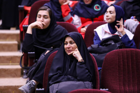 مراسم یادبود سیده‌فاطمه صدیقی صابر و شهدای امدادگر هلال‌احمر - اصفهان