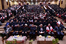 مراسم یادبود سیده‌فاطمه صدیقی صابر و شهدای امدادگر هلال‌احمر - اصفهان