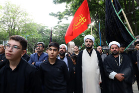 اجتماع بزرگ عزاداران حسینی در شهرستان اهر