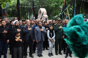 اجتماع بزرگ عزاداران حسینی در شهرستان اهر