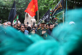 اجتماع بزرگ عزاداران حسینی در شهرستان اهر