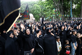 اجتماع بزرگ عزاداران حسینی در شهرستان اهر