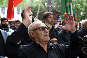 اجتماع بزرگ عزاداران حسینی در شهرستان اهر