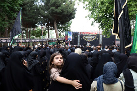 اجتماع بزرگ عزاداران حسینی در شهرستان اهر