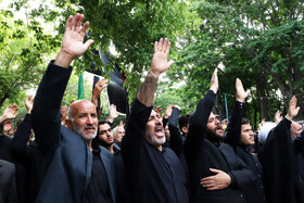 اجتماع بزرگ عزاداران حسینی در شهرستان اهر