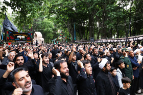 اجتماع بزرگ عزاداران حسینی در شهرستان اهر