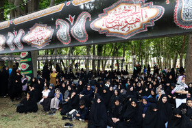 اجتماع بزرگ عزاداران حسینی در شهرستان اهر