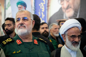سردار سرلشکر محمد پاکپور، فرمانده کل سپاه در مراسم بزرگداشت شهدای اقتدار