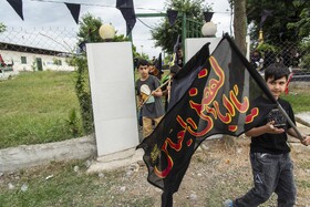 آیین علم گردانی در روستای «باریک آبسر» - ساری