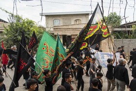 آیین علم گردانی در روستای «باریک آبسر» - ساری