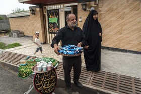 آیین علم گردانی در روستای «باریک آبسر» - ساری