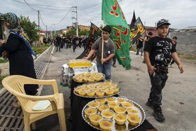 آیین علم گردانی در روستای «باریک آبسر» - ساری