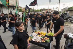 آیین علم گردانی در روستای «باریک آبسر» - ساری