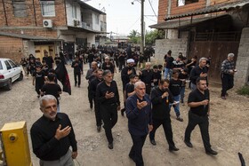 آیین علم گردانی در روستای «باریک آبسر» - ساری