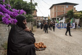 آیین علم گردانی در روستای «باریک آبسر» - ساری