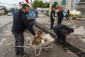 آیین علم گردانی در روستای «باریک آبسر» - ساری