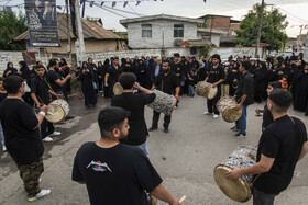 آیین علم گردانی در روستای «باریک آبسر» - ساری