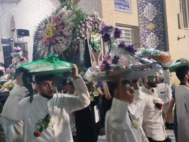 مردم پیشوا در شب حضرت قاسم (ع) حماسه وفاداری نوجوان کربلا را بازخوانی کردند