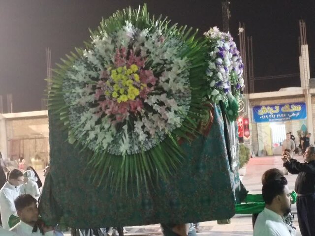 مردم پیشوا در شب حضرت قاسم (ع) حماسه وفاداری نوجوان کربلا را بازخوانی کردند