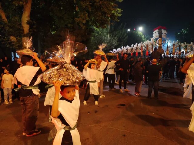 مردم پیشوا در شب حضرت قاسم (ع) حماسه وفاداری نوجوان کربلا را بازخوانی کردند