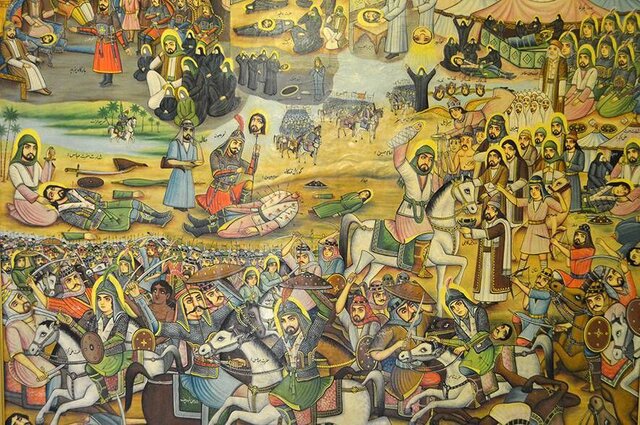نفایس محرمی در موزه‌ای در قلب تهران
