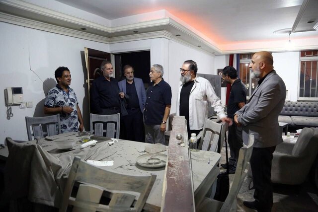 دلجویی فریدزاده از سینماگران آسیبدیده در پی تجاوز رژیم صهیونیستی