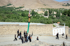 آیین سنتی علم‌گردانی در روستای تاریخی هزاوه