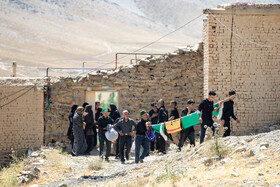آیین سنتی علم‌گردانی در روستای تاریخی هزاوه