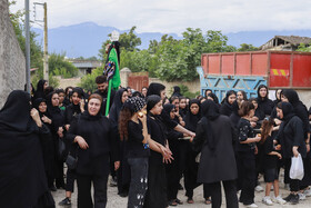 آیین سنتی «علم گردش» در روستای کفشگیری - گلستان