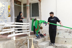 آیین سنتی «علم گردش» در روستای کفشگیری - گلستان