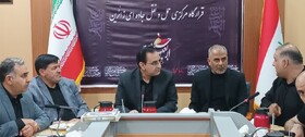 نشست معاونان استانداری ایلام و واسط عراق در مرز مهران برگزار شد