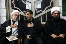 عزت الله ضرغامی در مراسم گرامیداشت سرلشکر حاج محمود باقری، فرمانده موشکی نیروی هوافضای سپاه