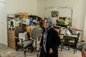 برخی از منازل مسکونی خسارت دیده در جنگ تحمیلی ۱۲ روزه - ۲