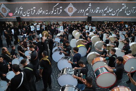 اجتماع ضد صهیونی دستجات و هیئات حسینی در تبریز